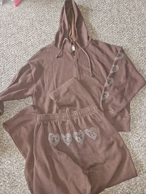 Victoria'd Secret Pink Bling 2 Piece Set Medium